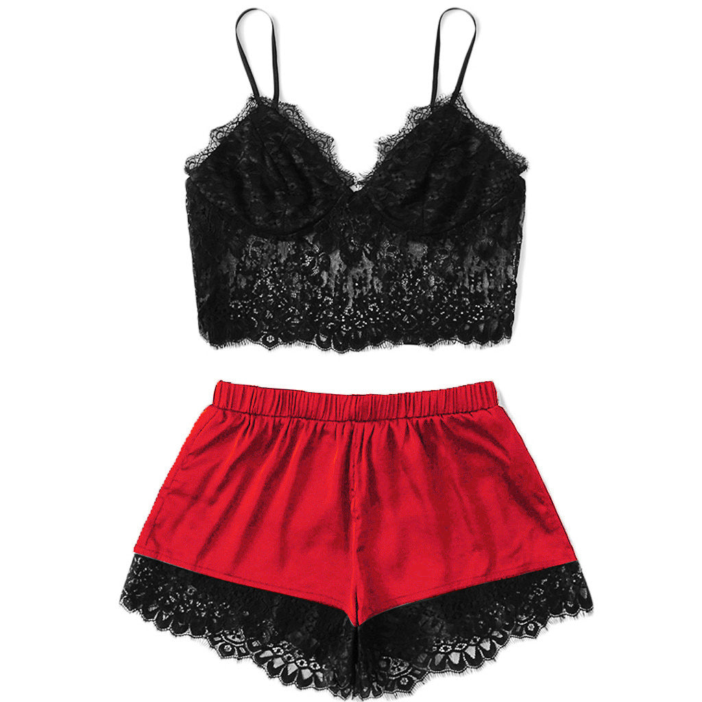 Sexy Underwear Sexy Seduction Lace Red