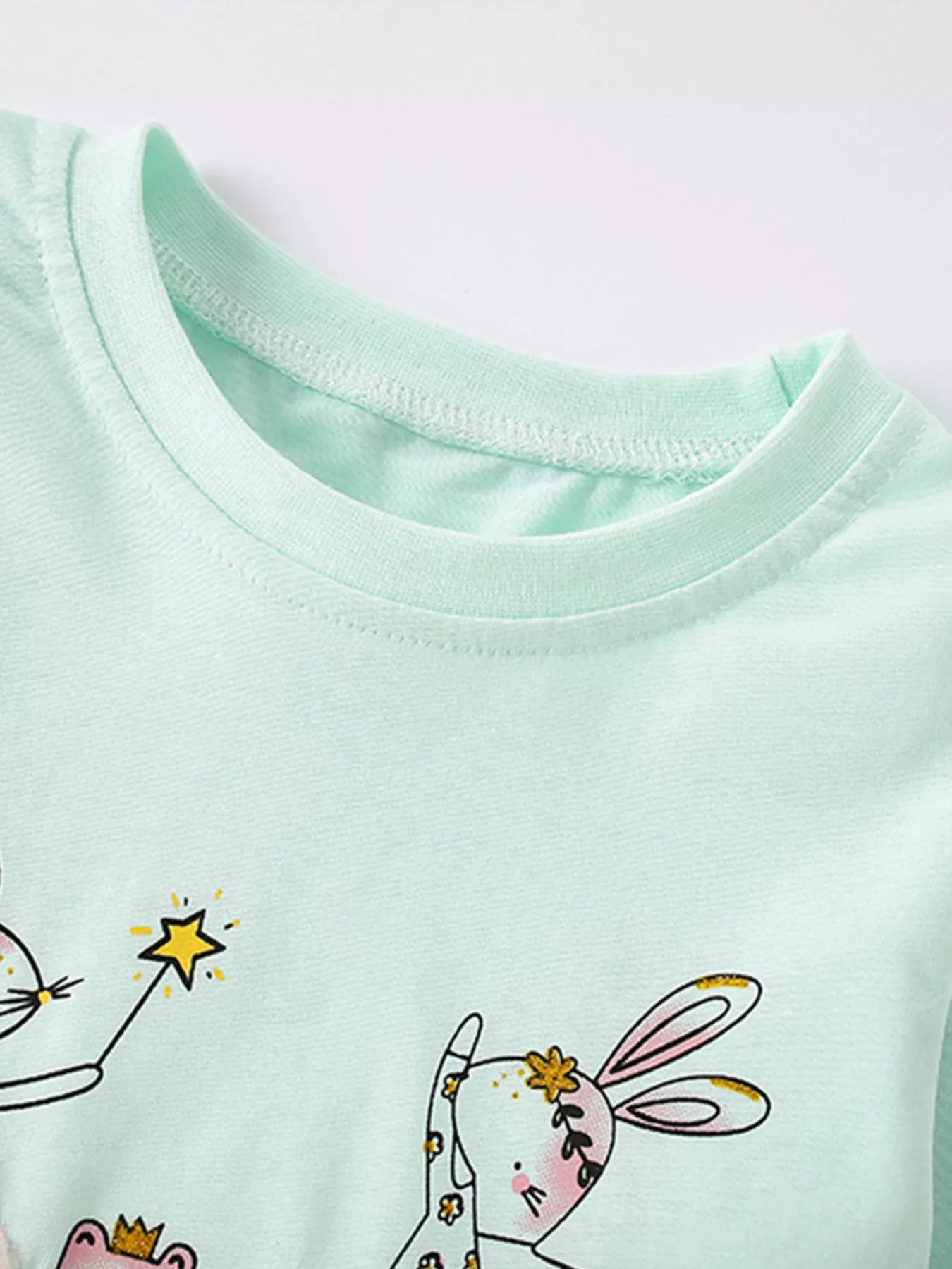 Children's Dancing Friends Long Sleeve Top and Pants Set