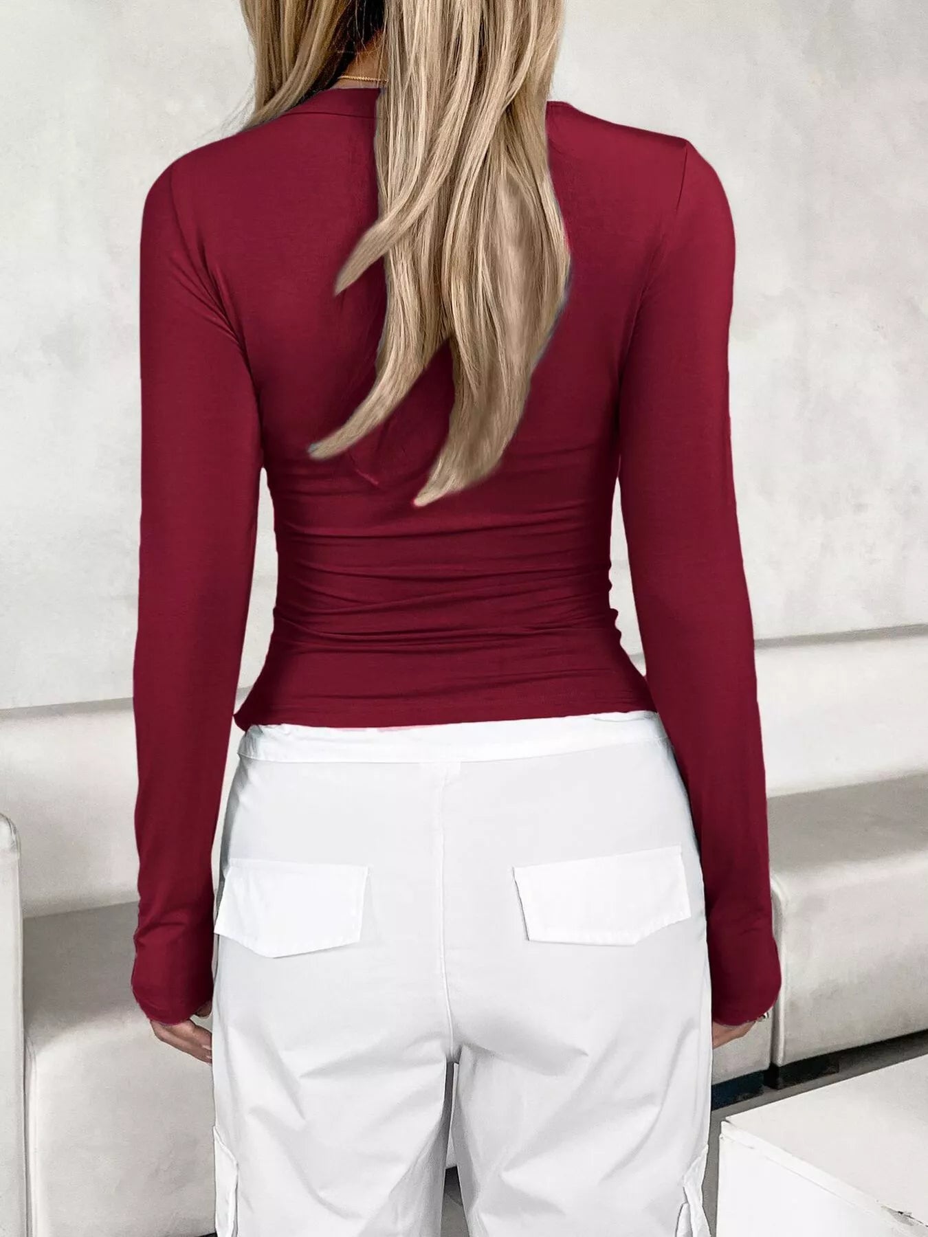 Slim Fit Long Sleeve T-Shirt