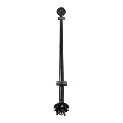 Thomletha Trailer Axle 2000 lbs Axle Beam 5 Lug Trailer Axle 72 inch Hub Face 58 inch Spring Center
