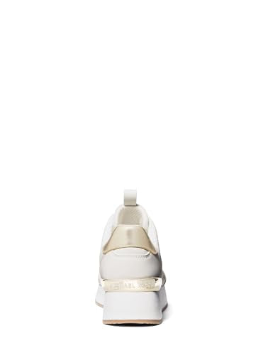 Michael Kors Women's Raina Trainer, Vanilla, 7.5