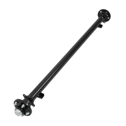 WFLNHB 3,500 lb Idler Trailer Axle 3500 lb Idler 5 Lug 61 Inch Hub Face 46 Inch Spring Center 48 Inch Wide Frame 5 on 4.5 Inch