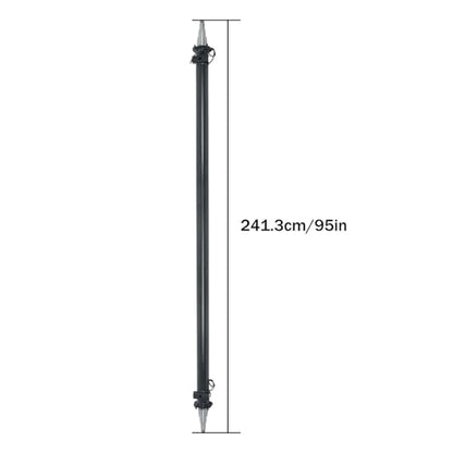 labwork 6000lb Beam Only Trailer Axle 95 Inch Hub Face 80 Inch Spring Center