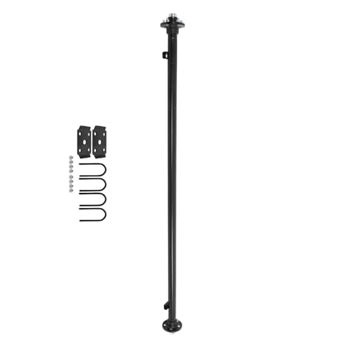 Silscvtt 3500 lbs Trailer Axle with 5-Lug 4.5 Hubs 70 Spring Center, 85 Hub Face, U-Bolt Kit