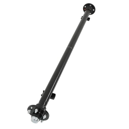 munirater 3500lbs 5x4.5 Bolt Pattern 61 Hub Face 46 Spring Center Trailer Axle U Bolt Kit