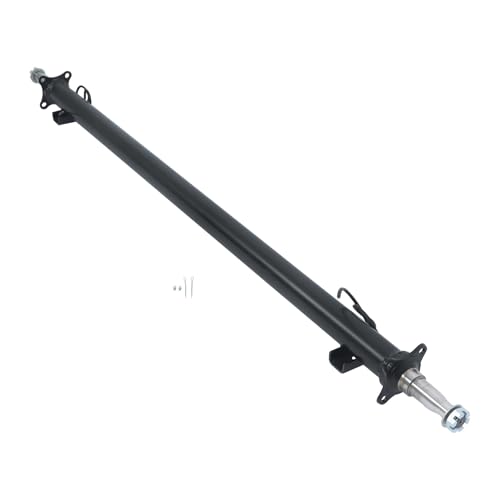 GXYWADY 3500lbs Trailer Axle Only Beam with Idler 61 Inch Hub Face 46 Inch Spring Center