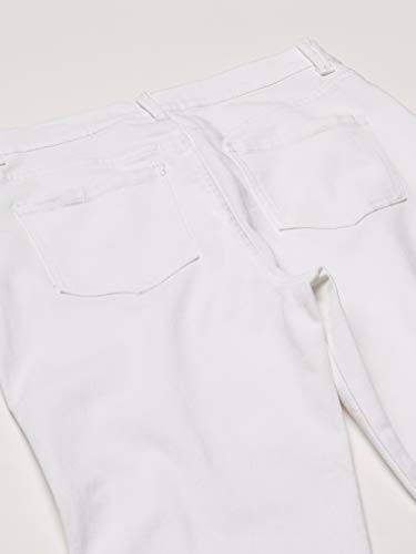 Gloria Vanderbilt Womens Amanda Classic Tapered Jean Vintage White 8 Regular