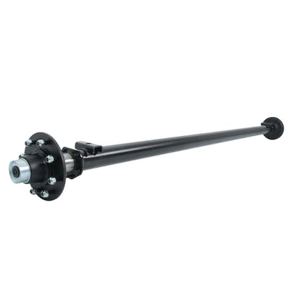 Thomletha 8 Lug 6.5 Inch Trailer Axle 95 Inch Hub Face 80 Inch Spring Center 7000Lbs Capacity