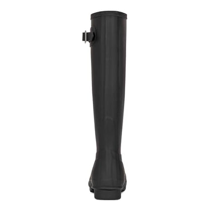 Hunter Women's Original Tall Rain Boots, Black, 7 Medium