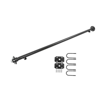 munirater 3500lbs 5x4.5 Bolt Pattern 89 Hub Face 74 Spring Center Trailer Axle U Bolt Kit