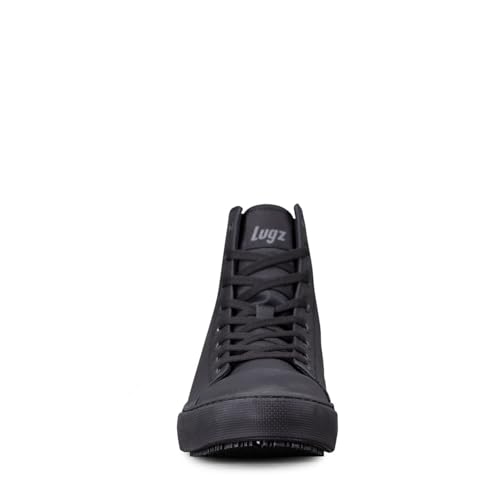 Lugz Men's Stagger Hi Slip-Resistant Work Shoe, Black, 9.5 M US