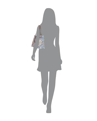 Lucky Brand Jema fabric tote Premium large Women’s Handbag for everyday & travel Durable purse with lots of interior function, braided detail, short and long double straps One Size US