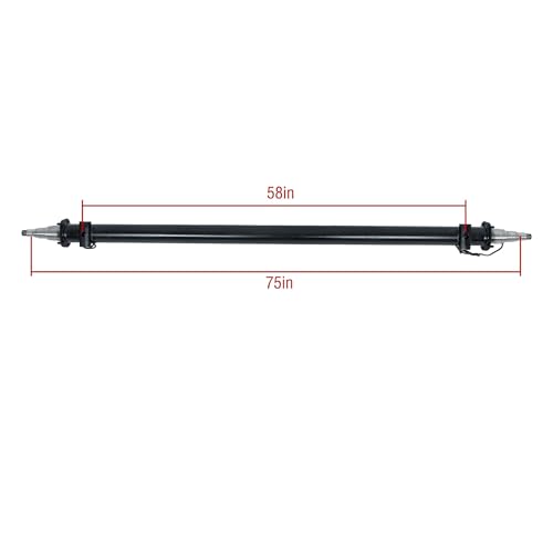 Thomletha Trailer Axle Only Beam with Idler 75 Hub Face 58 Spring Center 7000lbs