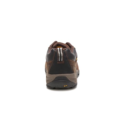 Cat Footwear Mens Argon Composite Toe Construction Shoe, Dark Brown, 11 US
