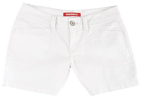 Unionbay Women's Darcy Shorts, White, 11