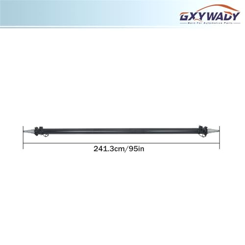 GXYWADY 6000lbs Trailer Axle Only Beam with Idler Hub Face 95 Inch Spring Center 80 Inch Replacement for All Light Duty Trailers