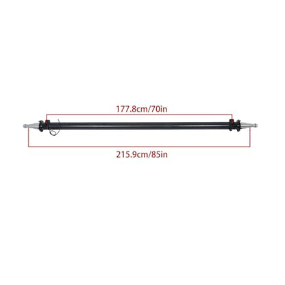 Thomletha Trailer Axle Only Beam with Idler 85 Inch Hub Face 70 Inch Spring Center 7000 Lbs Capacity