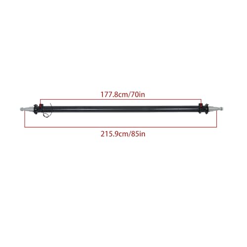 Thomletha Trailer Axle Only Beam with Idler 85 Inch Hub Face 70 Inch Spring Center 7000 Lbs Capacity