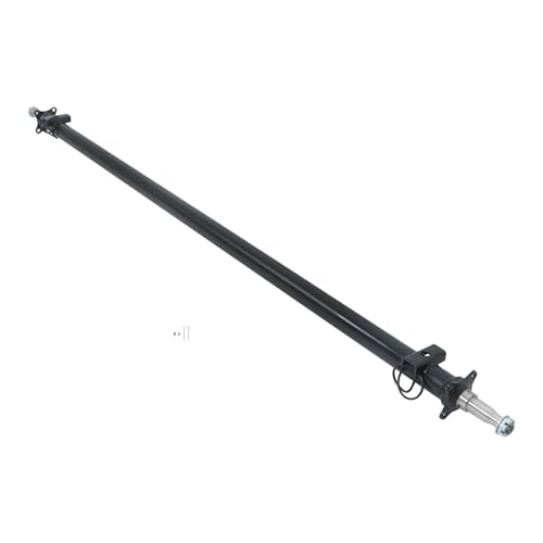 GXYWADY 3500lbs Trailer Axle Only Beam with Idler 89 Inch Hub Face 74 Inch Spring Center
