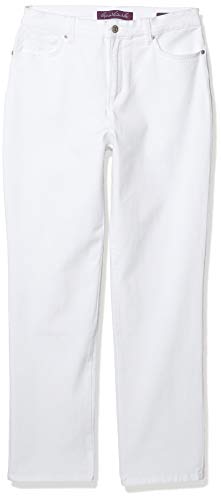 Gloria Vanderbilt Womens Amanda Classic Tapered Jean Vintage White 8 Regular