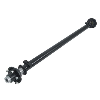 GXYWADY 6 Lug 5.5 Inch 6000Lbs Trailer Axle 73 Inch Hub Face 58 Inch Spring Center