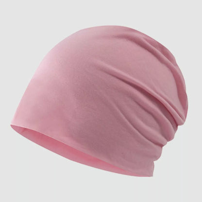 Slouchy Beanie Hat Light Pink One Size