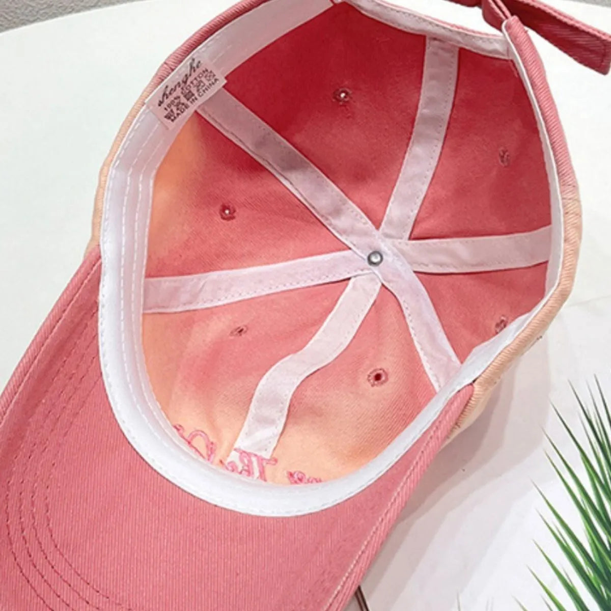 Embroidered Adjustable Cotton Baseball Cap