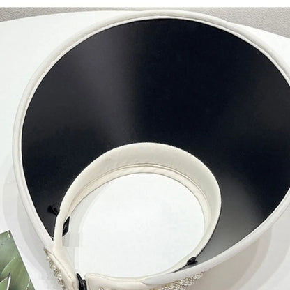 Pearl Detail Sunscreen Hat