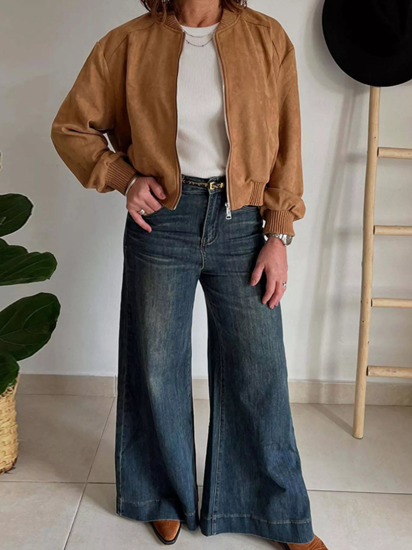 Zip Up Long Sleeve Jacket