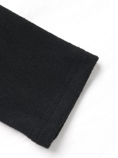 Tie Front Long Sleeve Flare Jumpsuit