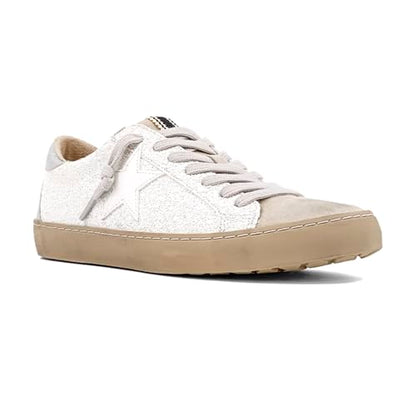 SHUSHOP Women's Paula White Glitter/Medium / 8.5