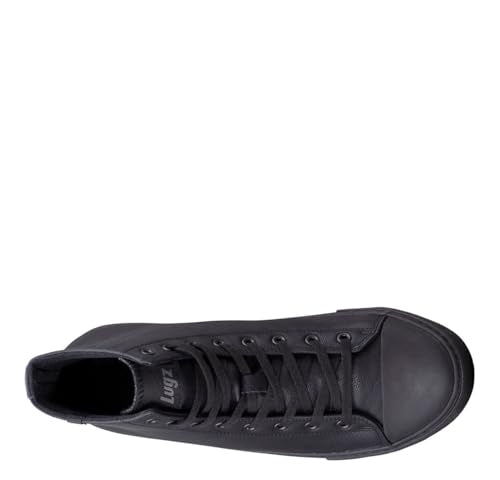 Lugz Men's Stagger Hi Slip-Resistant Work Shoe, Black, 9.5 M US