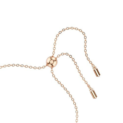 Swarovski Imber Emily Bracelet, Round Pink Crystals on Rose Gold-Tone Finished Band, Part of the Imber Emily Collection