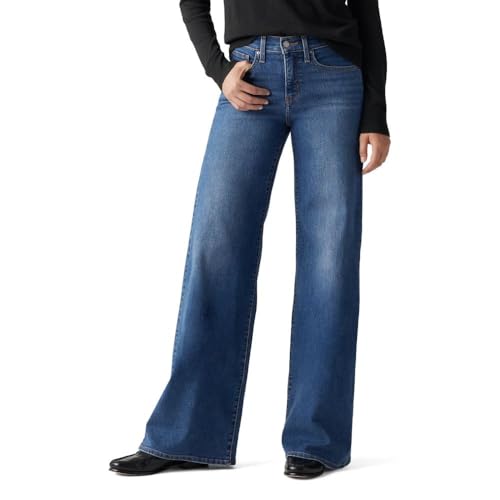 Levi's Women's 318 Shaping Wide-Leg Jeans (Also Available in Plus), (New) Clever Girl, 26