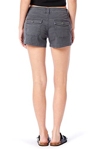 UNIONBAY womens Delaney Stretch 3.5" Inseam Casual Shorts, Galaxy Grey, 7 US