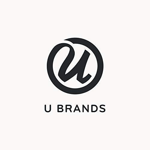 U Brands Magnetic Chalkboard, 11" x 15.5", Frameless, Premium Matte Surface, Includes Marker and Magnet