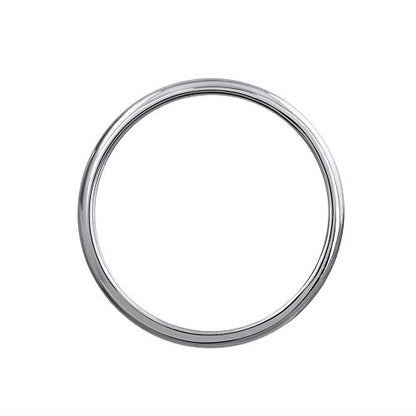 950 Platinum 2 mm Plain Wedding Band (Ring Size 8)