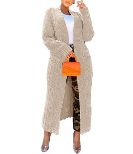 Nimsruc Cardigan Sweaters for Women Casual Off-white