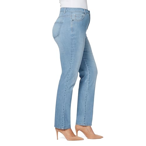 Gloria Vanderbilt womens Amanda Classic High Rise Tapered Jean, Callisto, 20 Plus Regular
