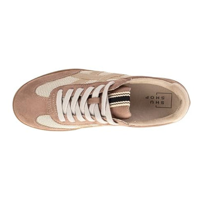 SHUSHOP Women's Sasha Taupe Suede/Medium / 8