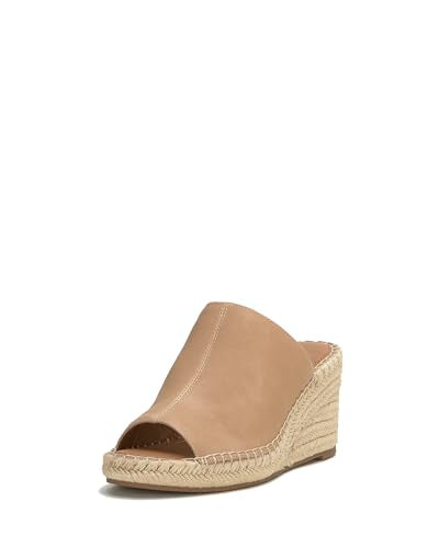 Lucky Brand Women's Cabriah Espadrille Wedge Sandal, Sandstorm, 8