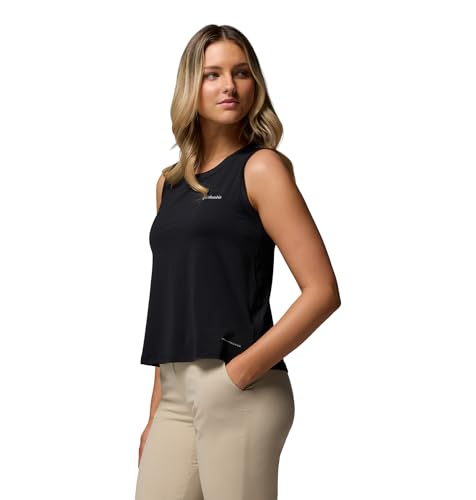 Columbia Women's Wild Springs Tank, Black, Medium