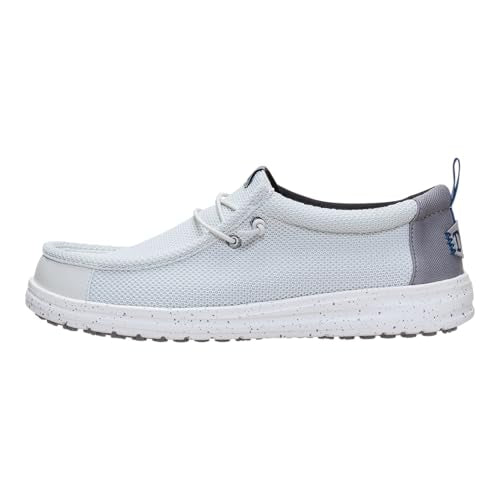 HEYDUDE Wally Work CE Dawn Blue Size 10, Mens Shoes, Men's Slip-on Loafers, Comfortable & Light-Weight