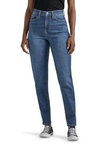 Lee Women's Legendary High Rise Mom Jean, Standout, 12