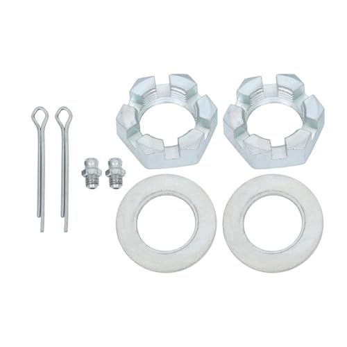 Thomletha Trailer Axle Only Beam with Idler 95 Hub Face 80 Spring Center 6000lbs, 3 Tube Diameter 6.3mm Wall Thickness - electromagnetic Brakes Available