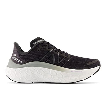 New Balance Women's Fresh Foam X Kaiha Road V1 Running Shoe, Black/Phantom/Silver Metallic, 7.5 M