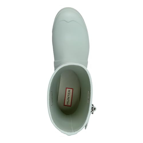 Hunter Women's Original Short Rain Boot, Light Green, 8 Medium