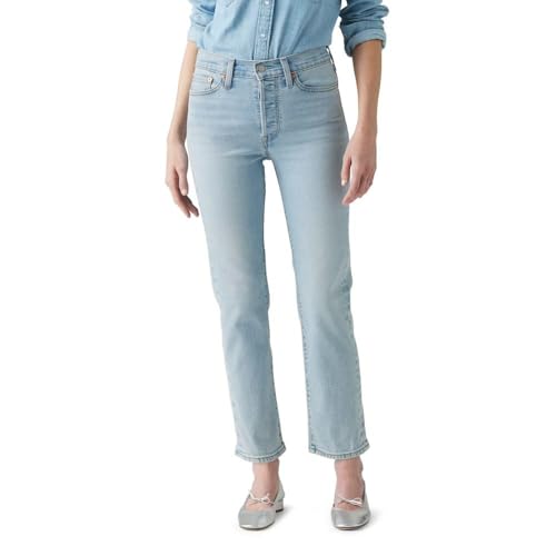 Levi's Women's Wedgie Straight Jeans, (New) The Bells and Whistles, 31