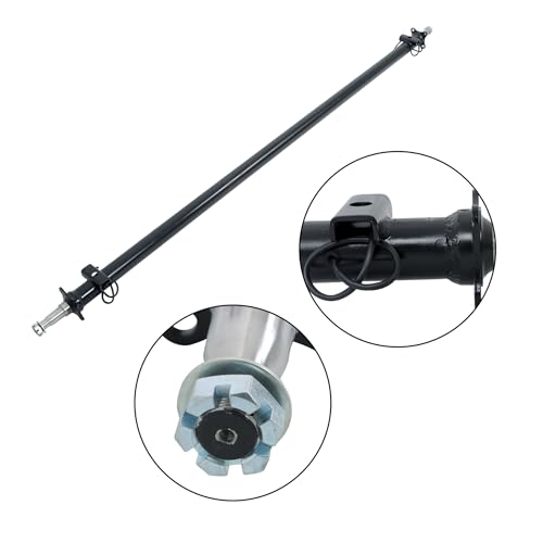 Thomletha 3500lbs Trailer Axle Only Beam with Idler 95 Inch Hub Face 80 Inch Spring Center