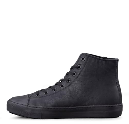 Lugz Men's Stagger Hi Slip-Resistant Work Shoe, Black, 9.5 M US